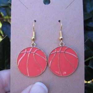 Basketball Earrings